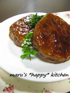 ☆レンコンのひき肉はさみ煮☆-レシピのメイン写真