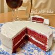 ビーツでレッドベルベットケーキ