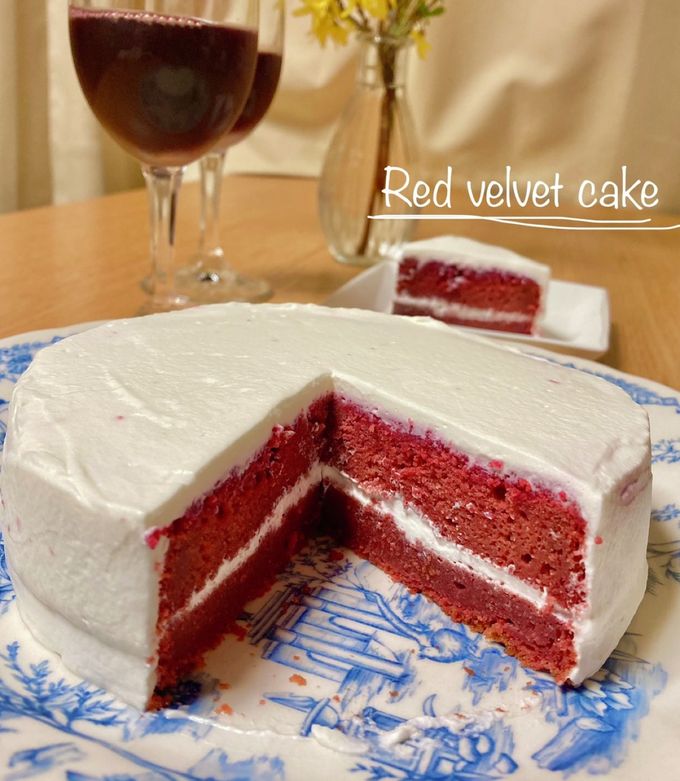 ビーツでレッドベルベットケーキ-レシピのメイン写真