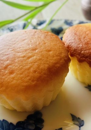 クリームチーズの蒸しパン(ケーキ)-レシピのメイン写真