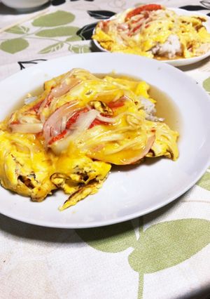 自己流和風天津飯-レシピのメイン写真