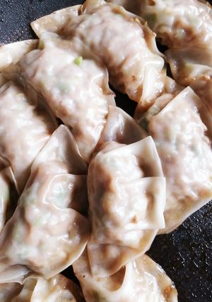 子持ち高菜で餃子(๑´ڡ`๑)-レシピのメイン写真