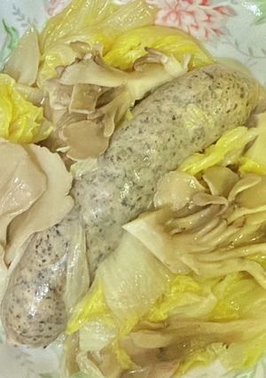 白菜とフランクフルトのコンソメ煮-レシピのメイン写真