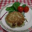 ヘルシー・レンコンと豆腐の鶏肉ハンバーグ