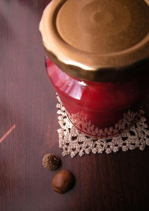 茜色♫♬.:*林檎とプルーンのジャム-レシピのメイン写真