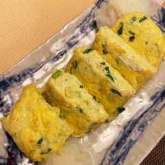 A picture of しらす入りふんわり卵焼き☾.