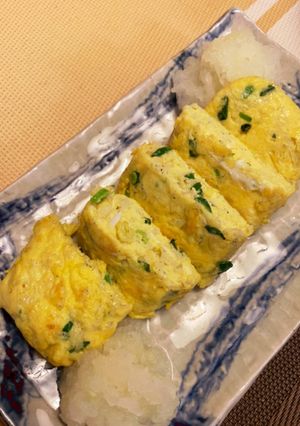 しらす入りふんわり卵焼き☾-レシピのメイン写真