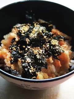 鮭茶漬け-レシピのメイン写真