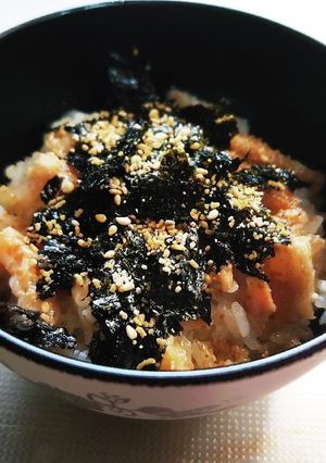 鮭茶漬け-レシピのメイン写真