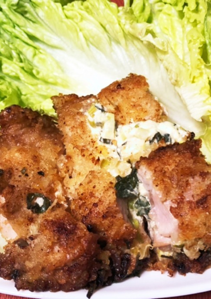 鶏肉のネギマヨ挟み揚げ-レシピのメイン写真