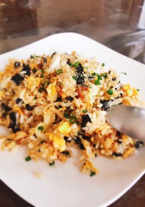 海苔と胡麻薫るあっさり焼き飯-レシピのメイン写真