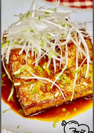 目指せ厚揚げ1位！簡単にんにくバター炒め-レシピのメイン写真