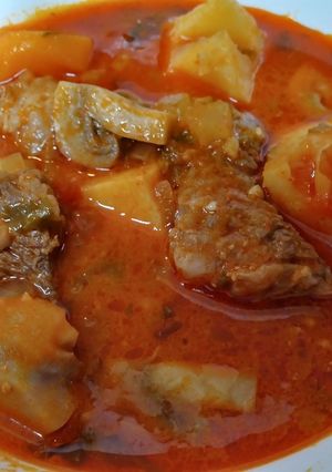 それっぽい！エスニックな簡単レッドカレー-レシピのメイン写真