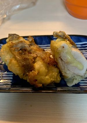鶏むねチーズ天　米粉天ぷら衣-レシピのメイン写真