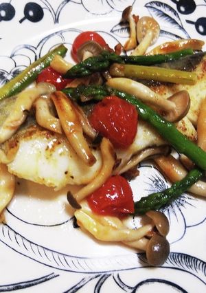 鱈と野菜の塩レモンソテー-レシピのメイン写真
