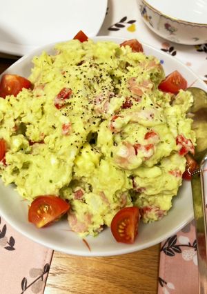 超簡単なバジルポテトサラダ♪-レシピのメイン写真