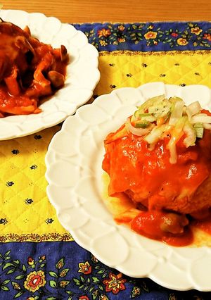 イースターに✨肉巻トマトの宝チーズ詰め-レシピのメイン写真