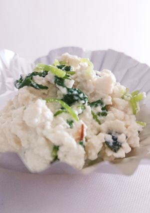 三つ葉のなんちゃって白和え松茸味-レシピのメイン写真