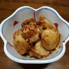 A picture of ホタテのオイスター風味.