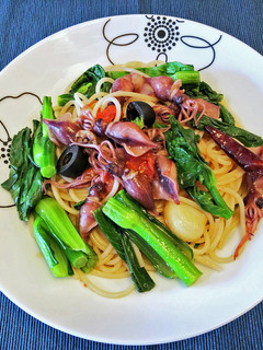 ホタルイカと菜の花のパスタ-レシピのメイン写真
