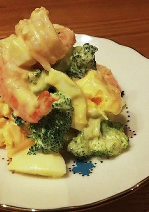 ◆えび&ブロッコリーのマヨタマサラダ◆-レシピのメイン写真