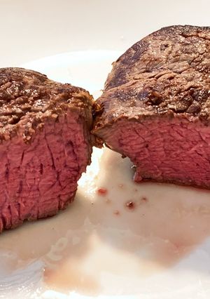 冷えても美味しい低温調理ヒレステーキ-レシピのメイン写真