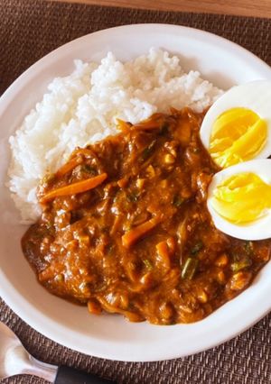 いわしトマト缶を使った簡単ヘルシーカレー-レシピのメイン写真