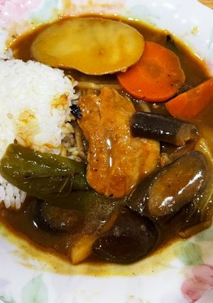 豚野菜スープカレー-レシピのメイン写真
