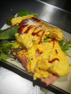 ハムチーズのオムレツ(*≧∀≦*)-レシピのメイン写真