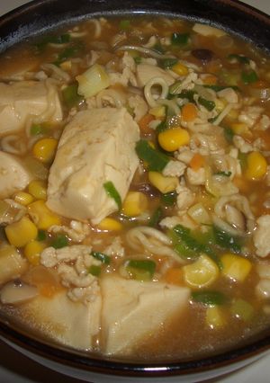 アツアツ☆麻婆味噌ラーメン♪-レシピのメイン写真