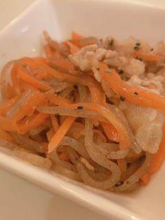 春にんじんの炒め煮-レシピのメイン写真