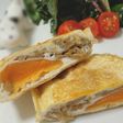 薄揚げde玉子ときんぴらチーズサンド