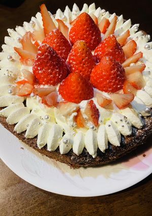 いちごのガトーショコラ-レシピのメイン写真
