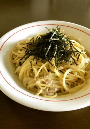ツナマヨの和風パスタ♪-レシピのメイン写真