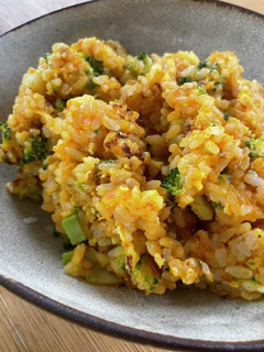 かぼちゃの煮物チャーハン-レシピのメイン写真