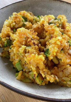 かぼちゃの煮物チャーハン-レシピのメイン写真
