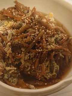 つくしのたまごとじ煮-レシピのメイン写真