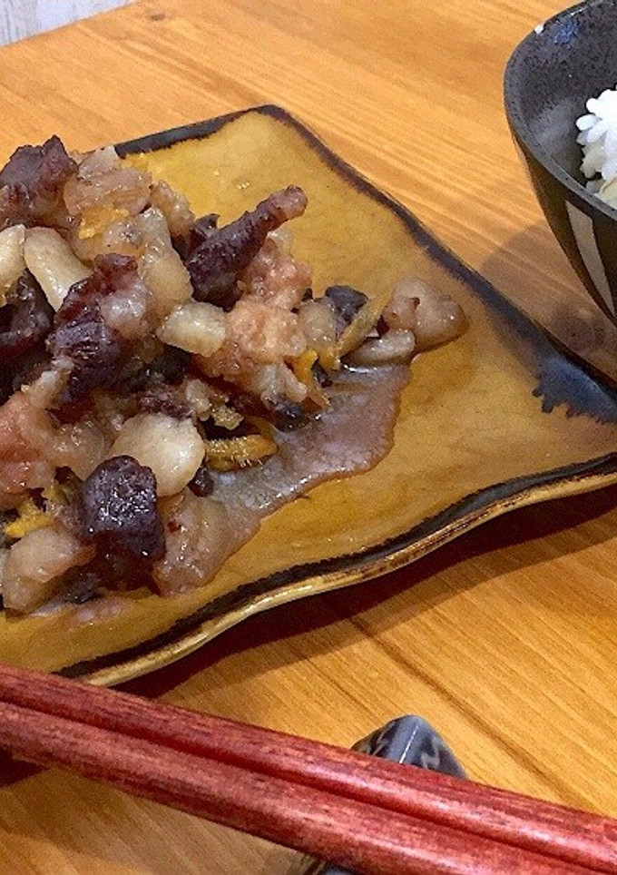 しょうがたっぷり♬猪肉と豚バラのしぐれ煮-レシピのメイン写真