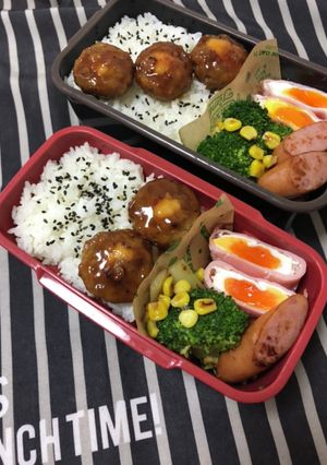 男子高校生&中学生弁当　牛カルビマヨ弁当-レシピのメイン写真