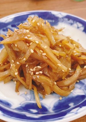 キクイモのきんぴら-レシピのメイン写真