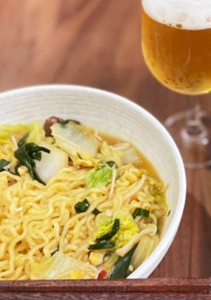 子供でも食べれる！辛さ控えめ♡辛ラーメン-レシピのメイン写真