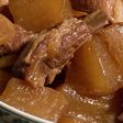 大根と豚スペアリブの煮物