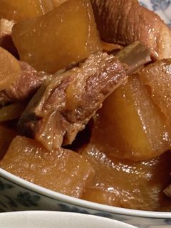 大根と豚スペアリブの煮物-レシピのメイン写真