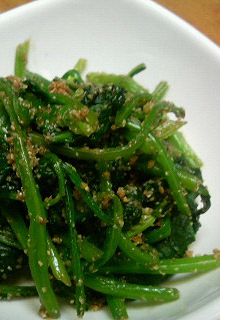 ほうれん草のごまあえ-レシピのメイン写真