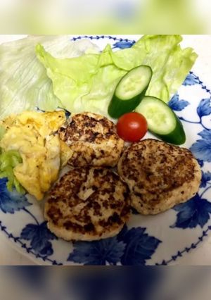 ヘルシーな豆腐ハンバーグ-レシピのメイン写真
