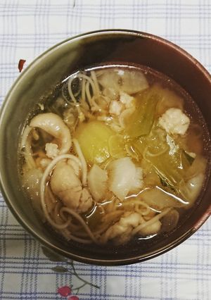 あったかにゅうめん-レシピのメイン写真