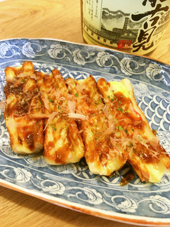 超簡単♪お好み風☆マヨちくわ焼きマイルド-レシピのメイン写真