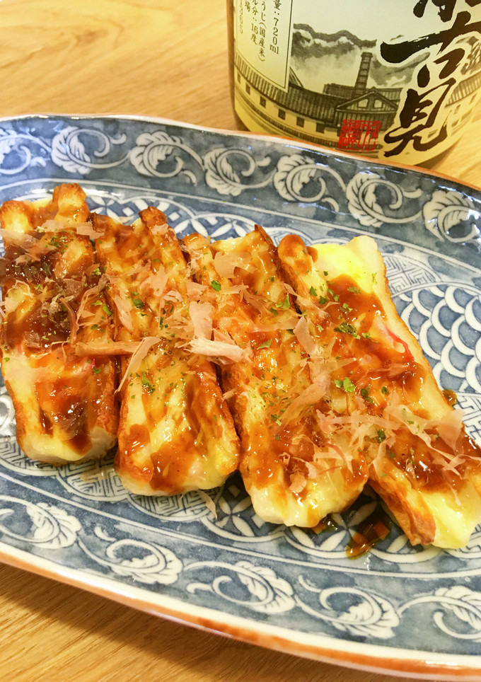 超簡単♪お好み風☆マヨちくわ焼きマイルド-レシピのメイン写真