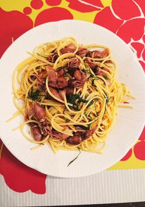 ホタルイカとディルのパスタ-レシピのメイン写真