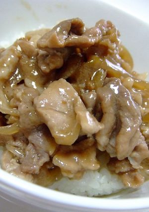 お弁当に☆やわらか豚丼-レシピのメイン写真